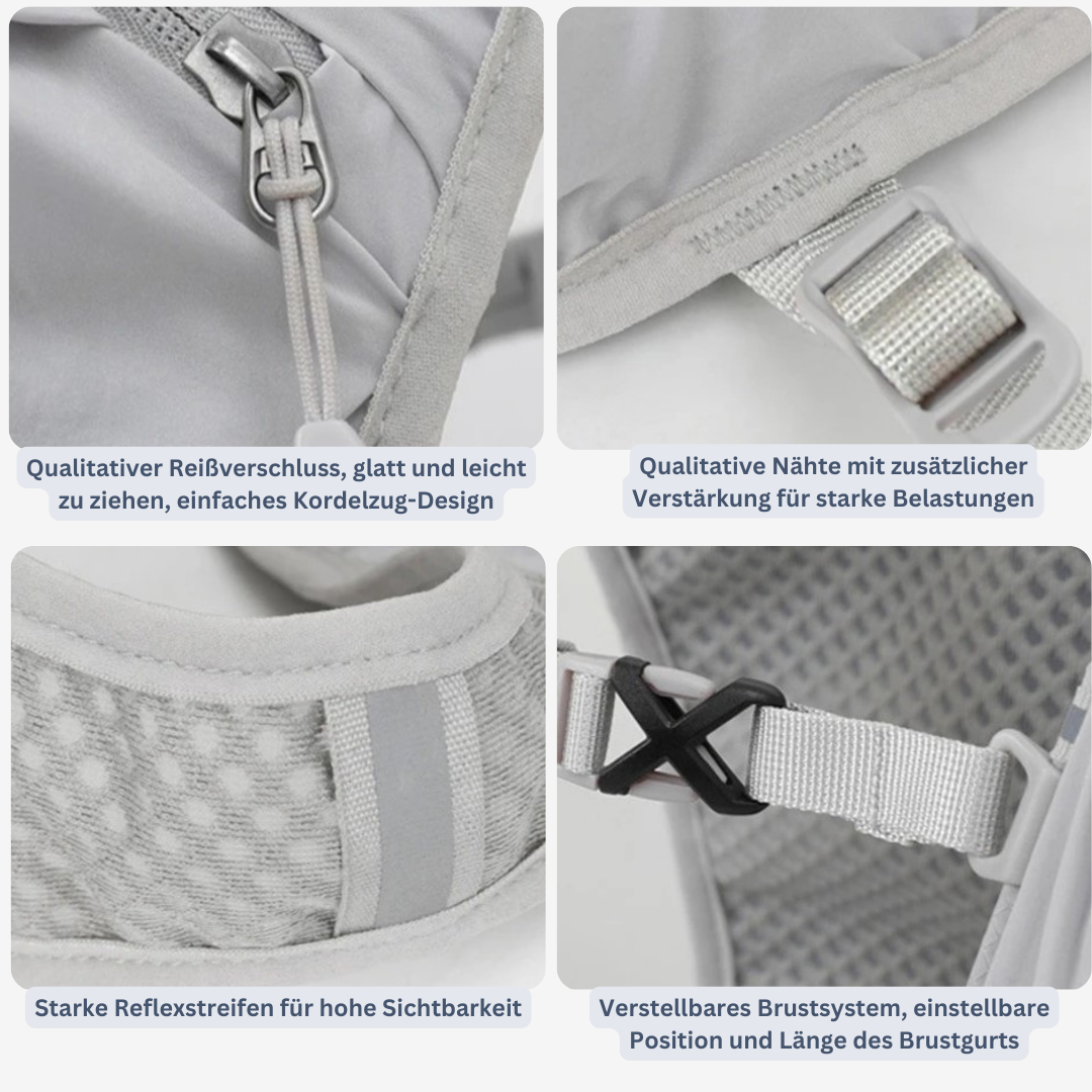 Schlanke Hydrationswesten "INOXTO"